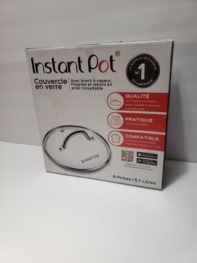 NEW! INSTANT POT Glass Lid (REPLACEMENT)
